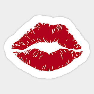 lips kiss Sticker